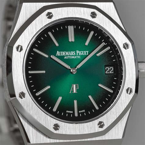 audemars piguet 15202 prix|Audemars Piguet green dial.